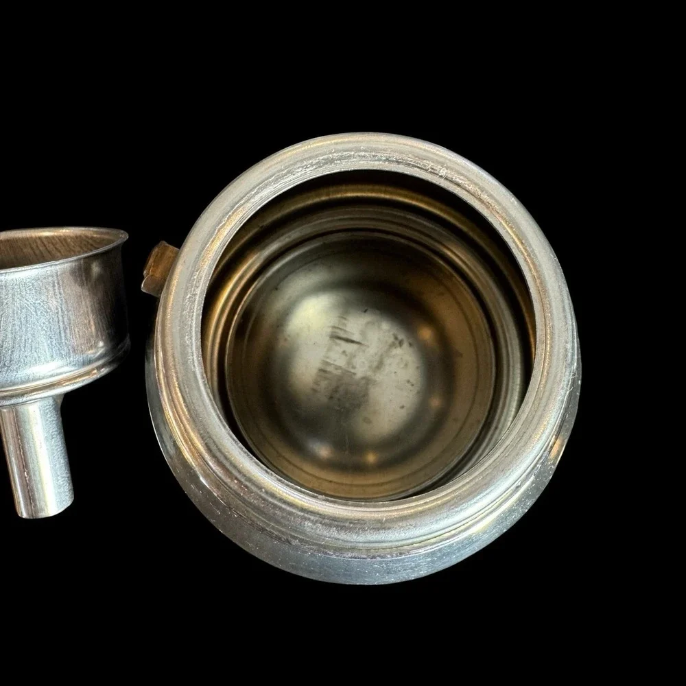 Vintage d'Ancap Espressina Porcelain Stovetop Espresso Maker Edizione Crossword